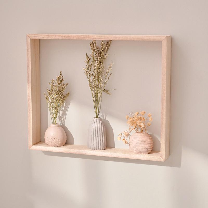 1PC Vintage Nostalgic Home Living Room B&B Milk Tea Shop Wooden Wall Decorations Wall Decorations