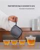 Portable Quick Brew Glass Teapot with Cups - Outdoor Travel Gongfu Tea Set