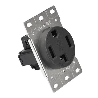 319R 30Amp NEMA 14 30R Power Outlet Heavy Duty Corrosions Resistant for Industrial and Residential Applications