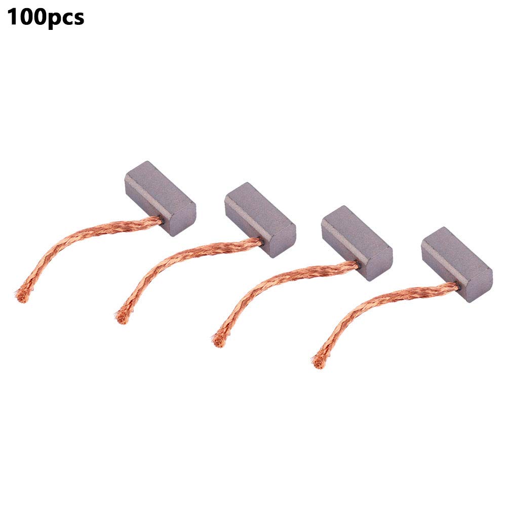 100pcs Car Electronic Fan Motor for /24V J435A Carbon Brush Replacement Parts Low Noise