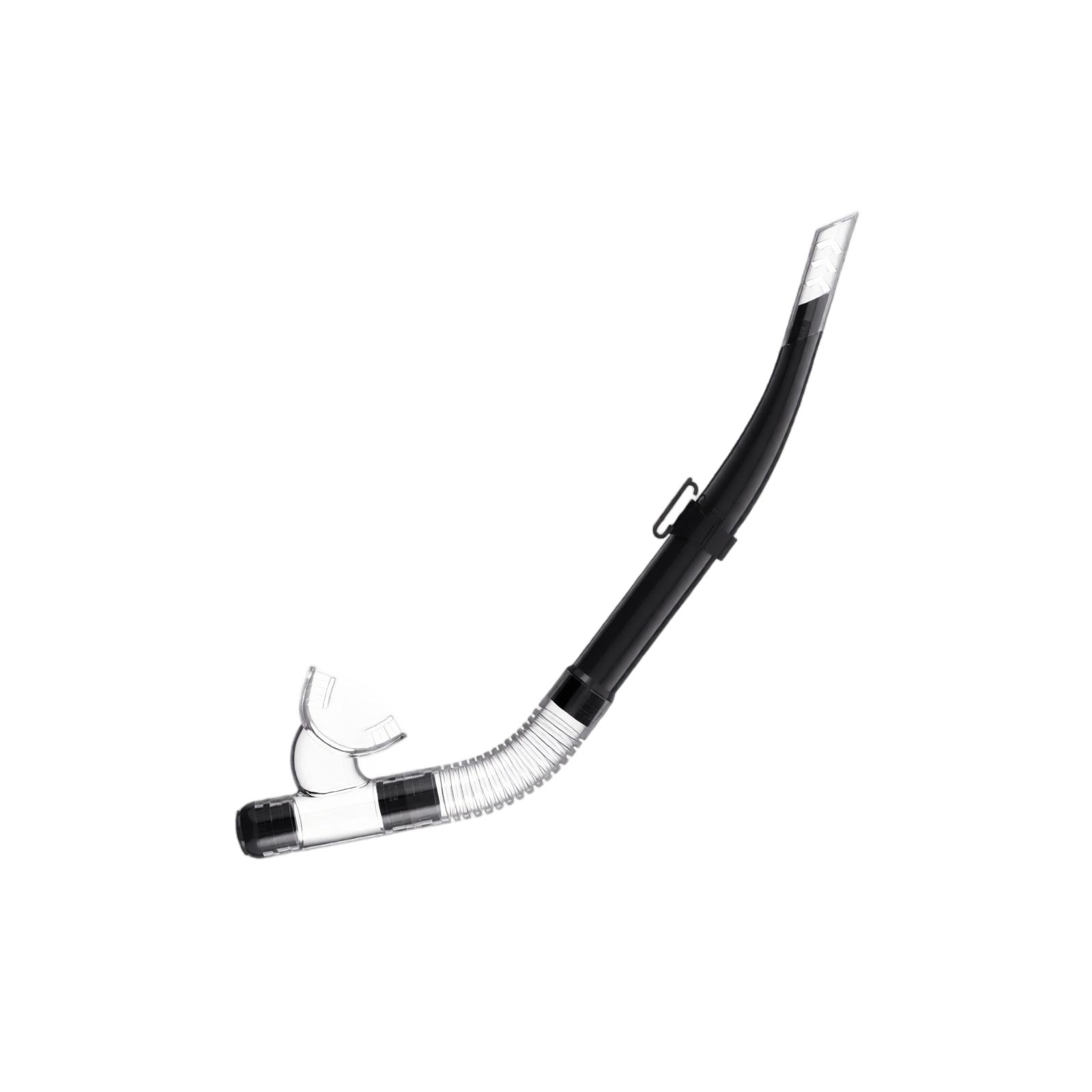 Semi-Dry Set for Snorkeling, Dive Breathing Tube one size чёрный