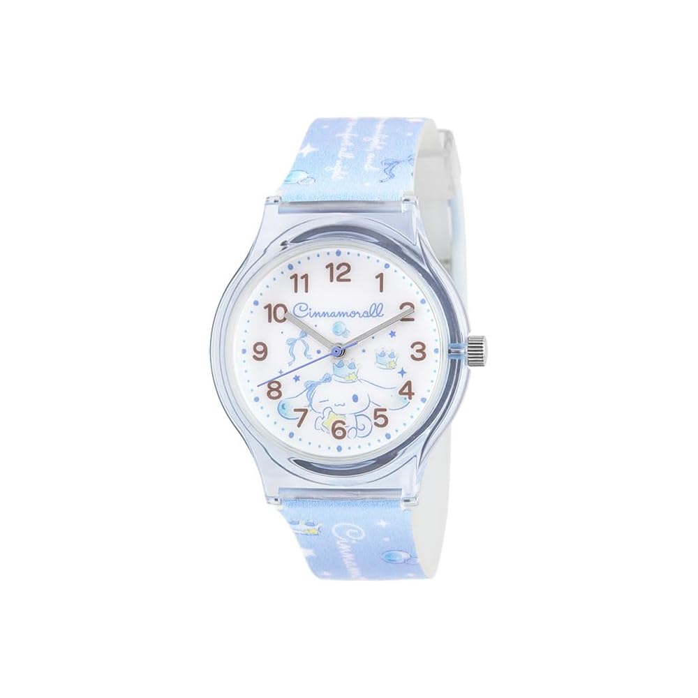 Sun Flame J-Axis Cinnamoroll Watch Blue Plastic Case Women s Timepiece