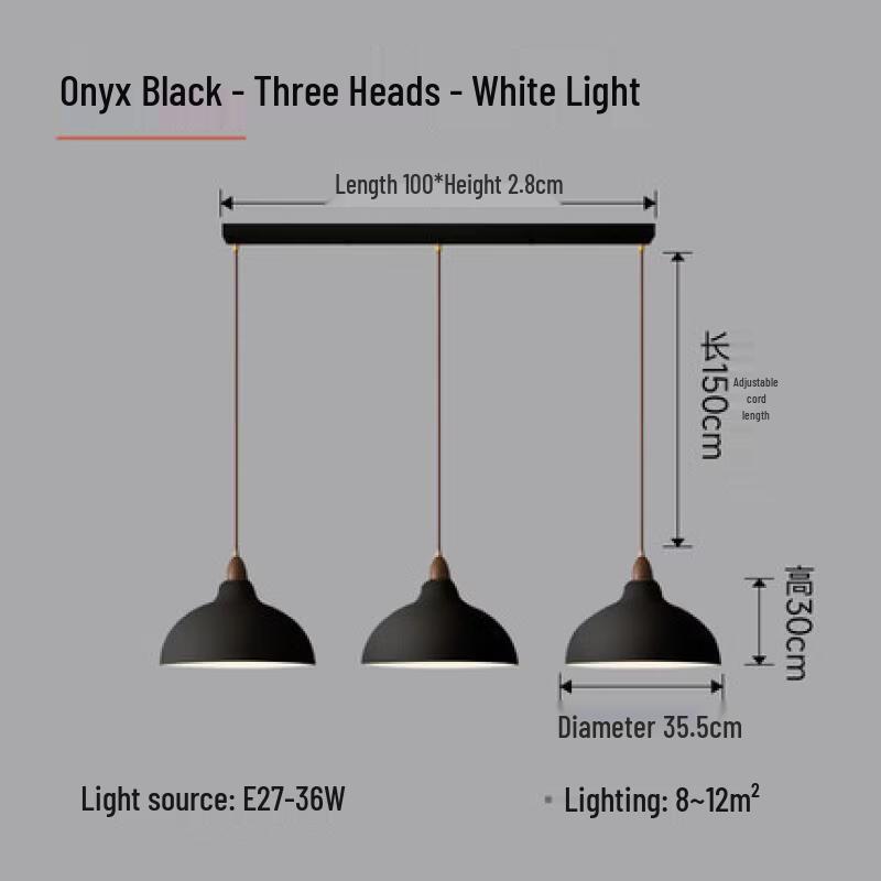 

Oeny Vintage Walnut Pendant Lamp