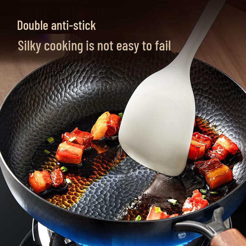 Joyoung 28cm Oriental Extreme Iron Frying Pan with Lid