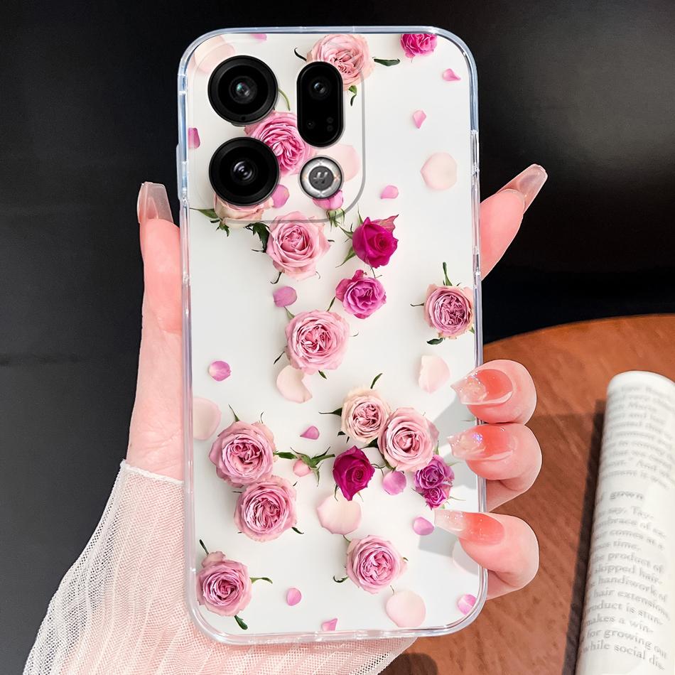 For Oppo Find X9 Pro Phone Case Unique Style Soft TPU Transparent Silicone Lightweight Cover For Oppo Find X 9 Protective Shell