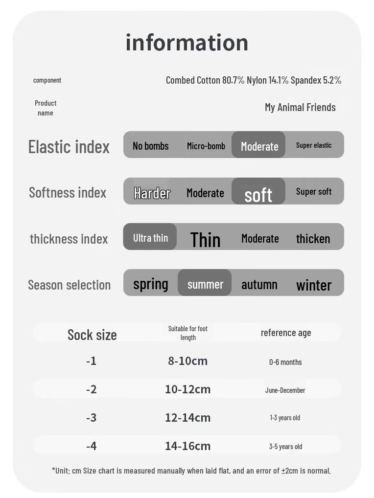Beingmate Breathable Newborn Cotton Socks