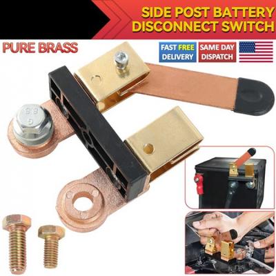 Battery Disconnect Switch Blade Side Post Terminal Car Shut Cut Off Vehicle Auto