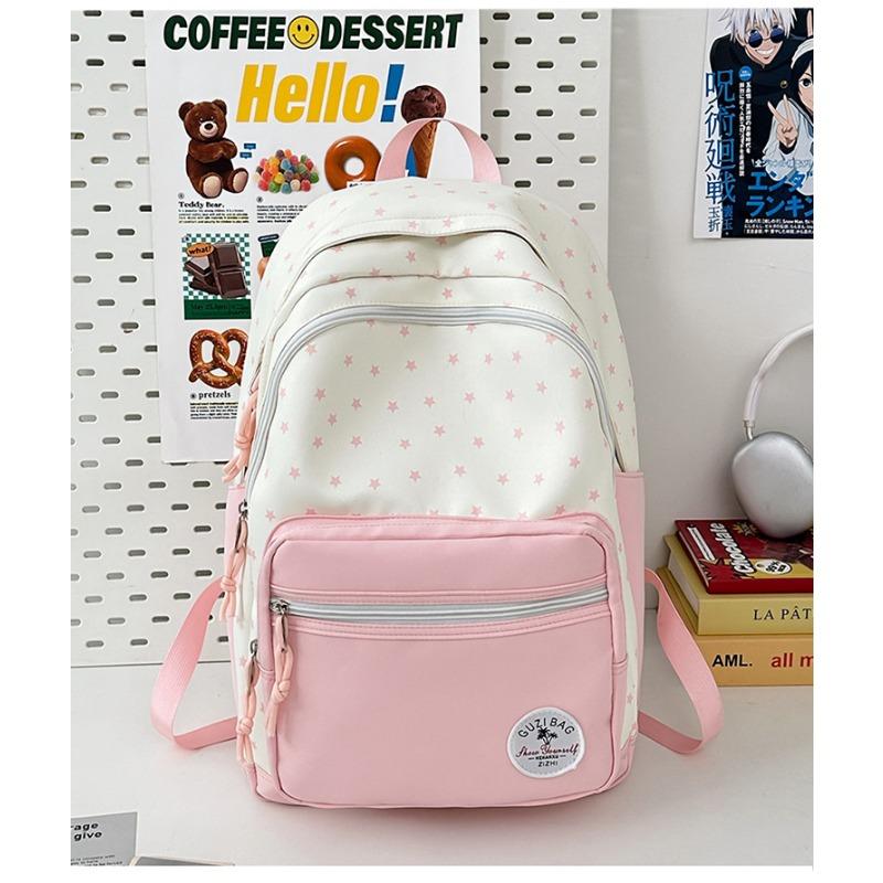

High value versatile simple college student schoolbag sweet commuter backpack casual household shoulder bag