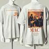 Fleetwood Mac For Fan Gift Tshirt Unisex Unisex Harajuku Oversized Unisex Short Sleeve Streetwear High Quality Couples Breathable