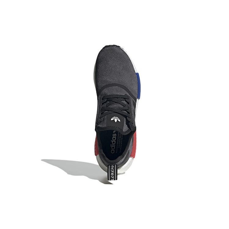 adidas NMD_R1 Black OG 2023 Unisex Sneakers Core-Black Semi-Lucid-Blue Glory-Red HQ4452