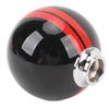5 Speed Shift Knob Round Ball Manual Shift Knob with 3 Adapters for Mustang 1967‑2018 Black Red