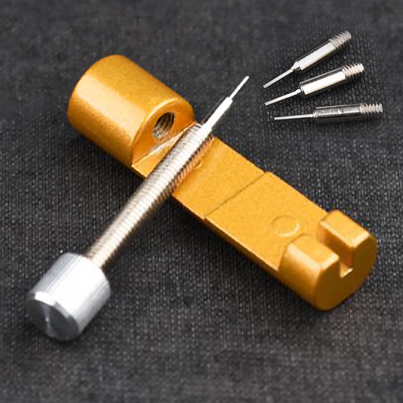 Watch Strap Adjustment & Repair Tool Kit - Watch Band Link Pin Remover with 3 Pins, Easy to Use & Adjust