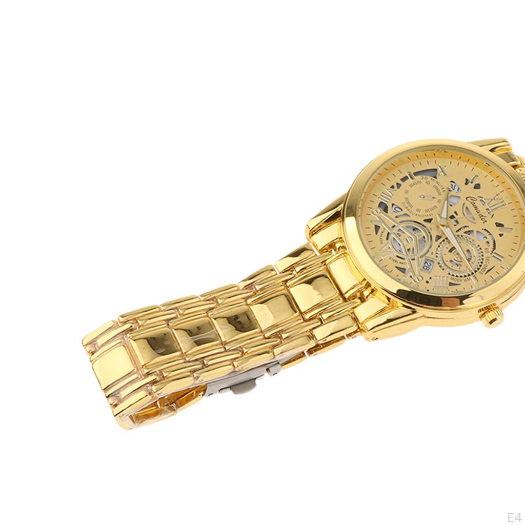 Analog Wristwatch for Men with 40mm Dial and Alloy Case Celebrations