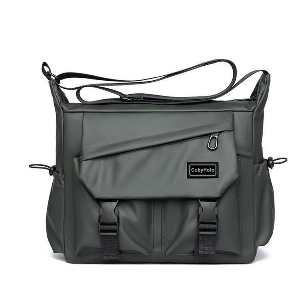 Japanese Style Men Crossbody Bag Large Capacity Single Shoulder Bag  Streetwear