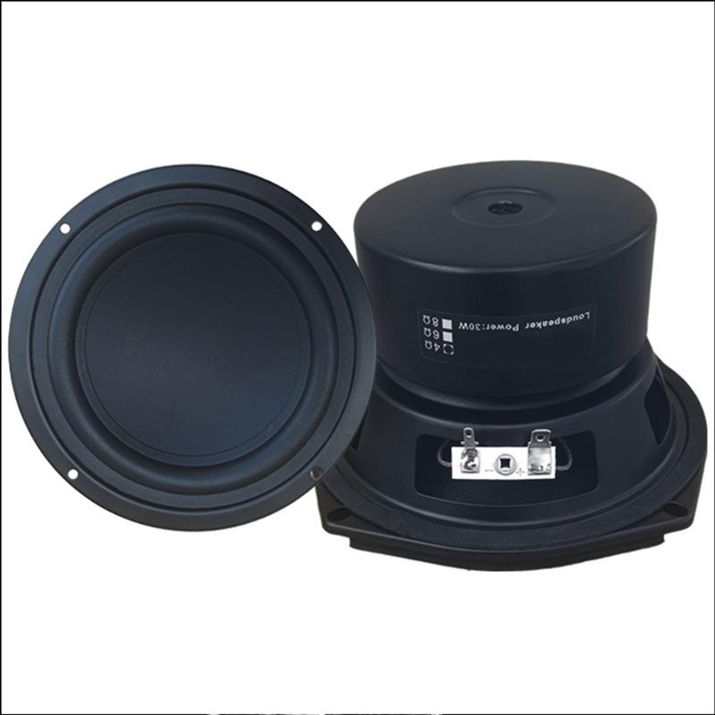 5.25Inch 4Ohm Subwoofer Hifi Speaker Component Metal Horn for Deep Bass and Immersive Sound Experience Accessory