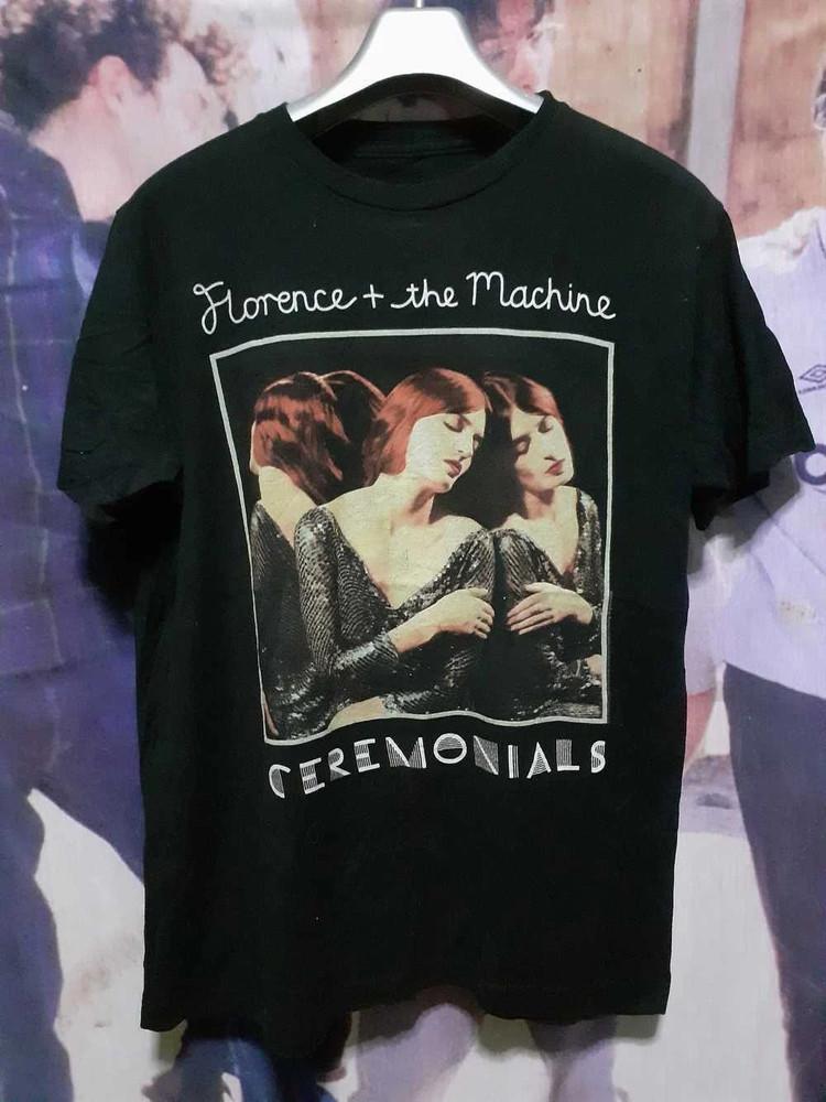 Альбом Ceremonials Florence And The Machine Футболка Унисекс Концертная S-5XL LO477 Унисекс Футболка XL