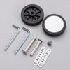 Universal Suitcase Parts Axles Suitcase Wheels Replacement with Screw Replace Wheels Caster Wheel Repair Kit Luggage Accessories