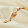 Women's Stainless Steel Starburst Bracelet - Stylish, Chic, and Versatile