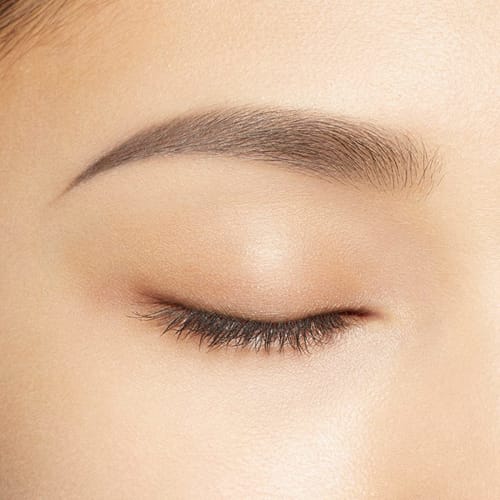 Kiss Me FERME Cartridge W Eyebrow 01 Dark Brown 2-in-1 Pencil and Powder Cartridge-type Eyebrow Interchangeable