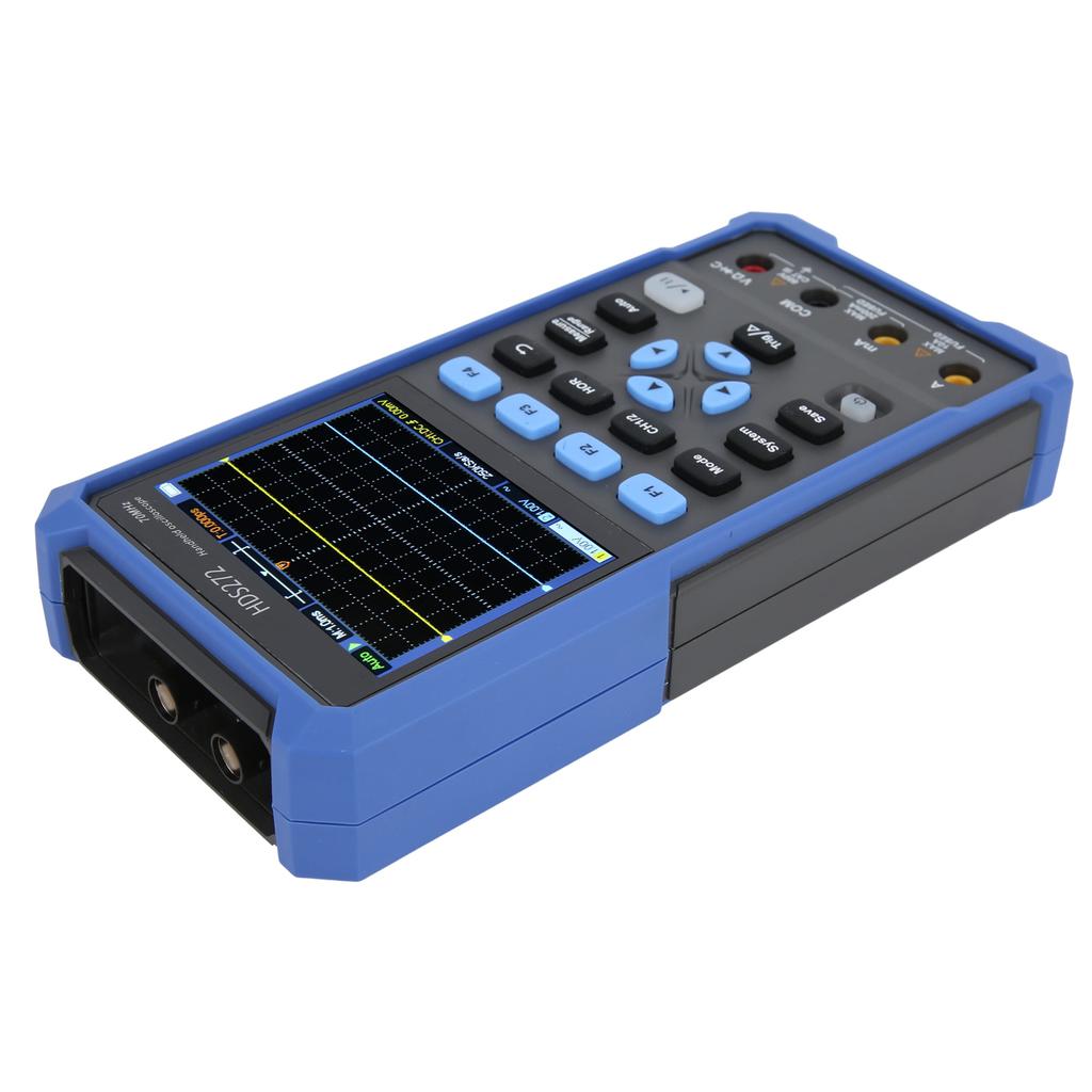 HDS272 HandHeld Oscilloscope Multimeter Tester with 3.5in LCD Display 70MHz Bandwidth