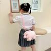 Nuova Borsa a Tracolla Peluche Maialino Rosa Morbido Borsa Animale di Peluche Carino Maialino Grande Capacità Borse Messenger per Bambini Ragazza