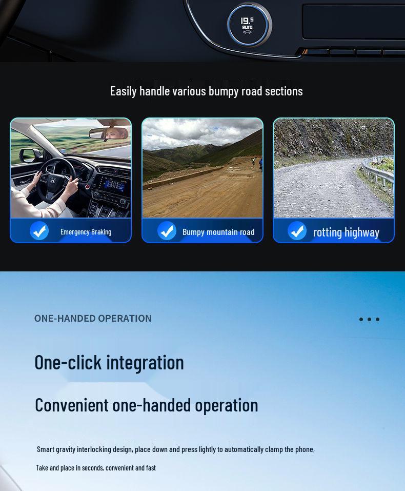 Universal Gravity Car Phone Holder Air Vent Mount