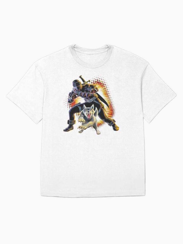 SilverHawks GI Joe Snake Eyes Oversized T-Shirt