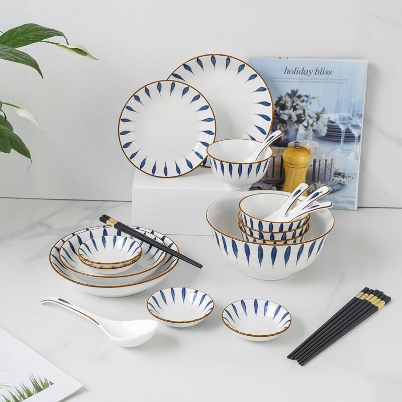 Debao Caitlin Chinese Style Enamel Dinnerware Set
