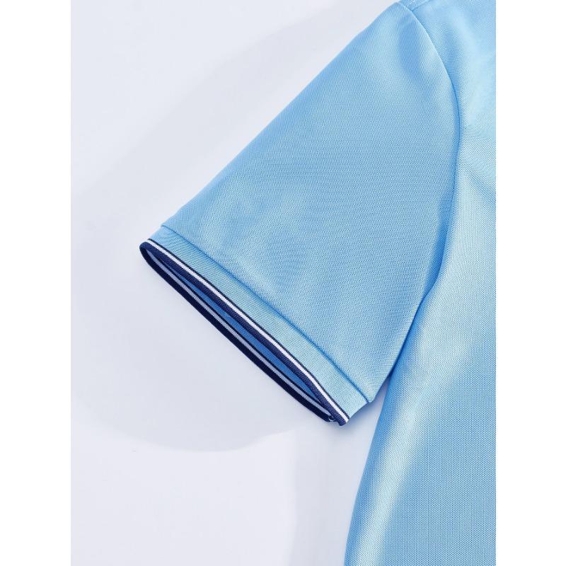 Summer Loose Casual Breathable Lapel Top Short Sleeved Men's Polo Shirts