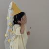 Fashion Gauze Happy Birthday Hat Felt Mesh Princess Hat Headwear Flower Party Caps Photography Prop