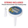 As Picture Digital Pool Thermometer Temperature Instrument Convenient Drawstring Design Designed For Pools And Spas