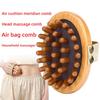 Body Anti Cellulite Cushion Meridian Brush Multi-Functional Wooden Spa Air Cushion Massage Hair Comb Scalp Body Massage Brush
