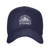 Sydney logo Baseball Cap Military Cap Unisex Streetwear fun hats Womens Golf Clothing Unisexs