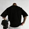 Demon Slayer Halloween Joint T-shirt 2025 Men's Summer New Kokushibo Anime Print American Trend Casual Loose Short Sleeved Top