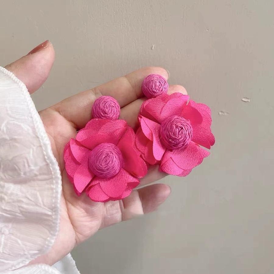 Resort Style Sunflower Earrings - Spring/Summer 2025 Collection for Women