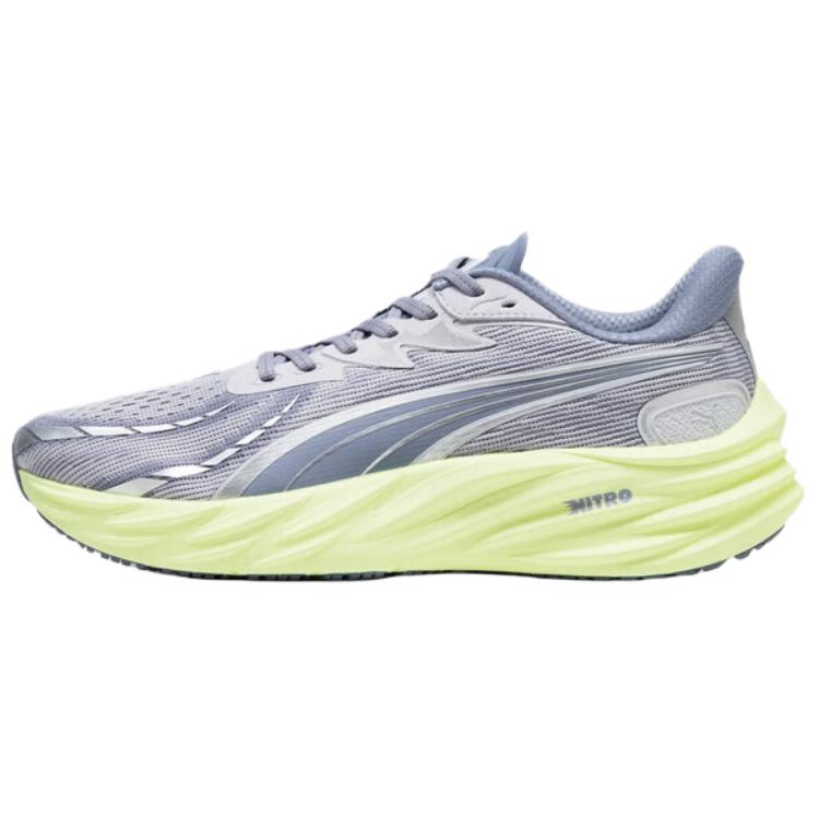 

Puma Velocity Nitro 4 Comfortable Versatile Non-Slip Durable Breathable Supportive Rebound Low-Top Running Shoes Men sneakers Silver Green 31114019 40