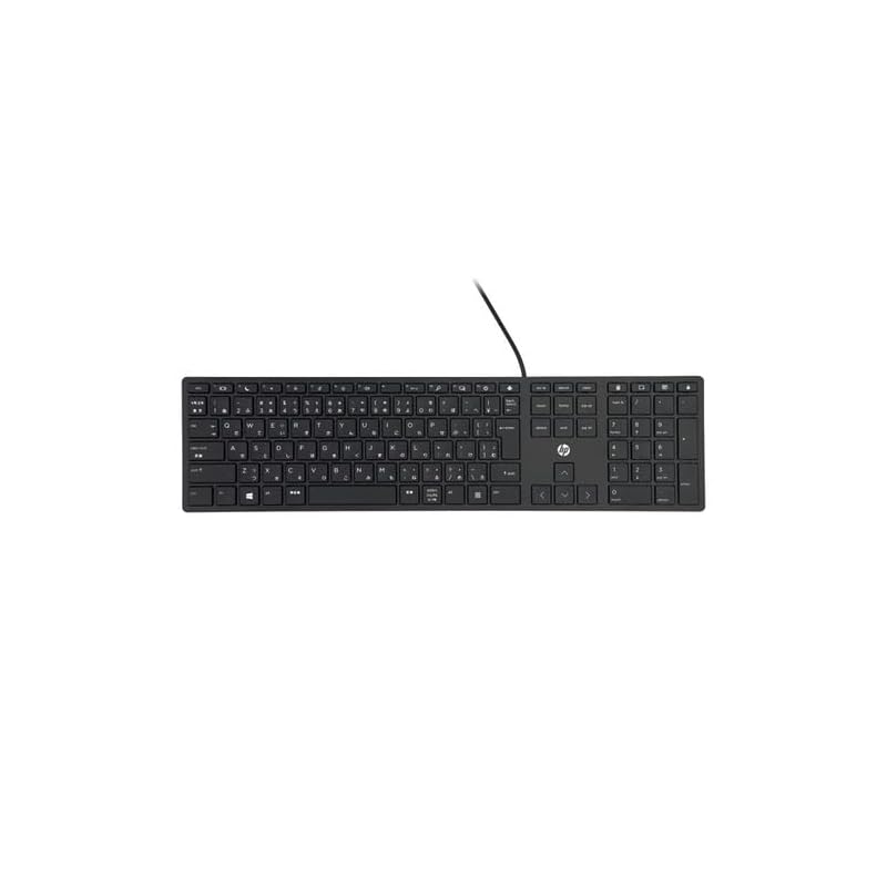 

HP wired USB Thin 320K Japanese sequence keyboard