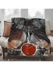 D-Death N-Note Blanket Design Lightweight Throw Blanket For Dorms, Naps, Living Room, Office,Sofa,All-Season