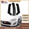 2013-2019 Toyota GT86 BRZ Three-Piece Front Lip Spoiler