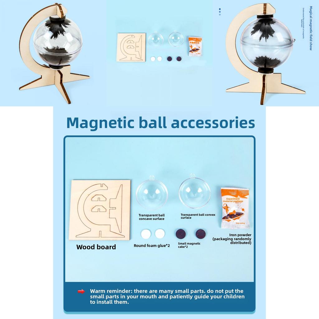 Science Experiment Kit For With Magnetic Sphere Model Educational Toy For Children