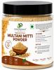Polvere Organica di Multani Mitti per il viso, Rimozione dell'Abbronzatura, Rimuove la Pelle Morta, Pulisce i Pori, Pelle Luminosa (200g)