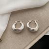 Irregular Design Earrings French Hand Brushed Niche Design High Sense Exquisite Versatile Earrings