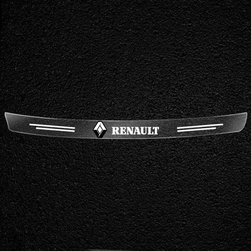 

2026 Hot For Renault Hub Caps 1 Pcs Car Trunk Badge Transparent Protective Sticker for Renault Megane 1 2 3 4 Duster Logan Capt червоний