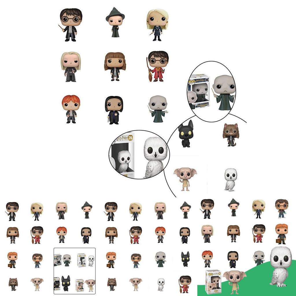 Potter 10cm Charakter Figur Puppe Funko Pop Serie Modell Spielzeug Verschiedene Modell