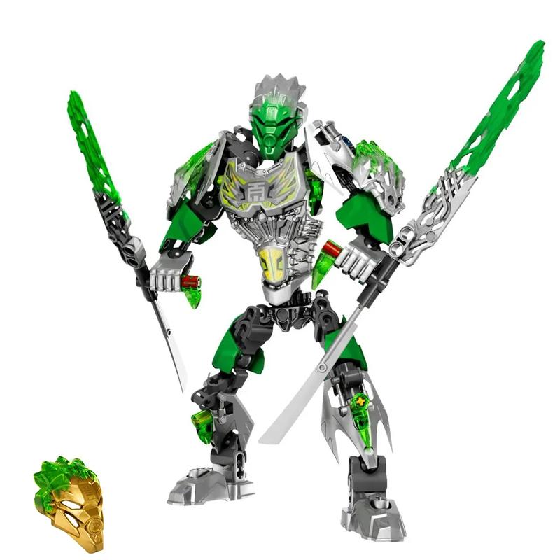 Neue Bionicle Kreatur Meister der Goldenen Maske Bausteine Feuer Uniter Tahu Kombinierter Roboter Mech Steine Spielzeug Für Jungen Geschenke