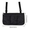 Multipurpose Wheelchair Side Storage Bag for Daily Use Waterproof and Sturdy Oxford Cloth Hanging Pack Household
