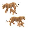 Simulation Lion Animal Action Fugurine Model Home Decor Educational Kids Toy