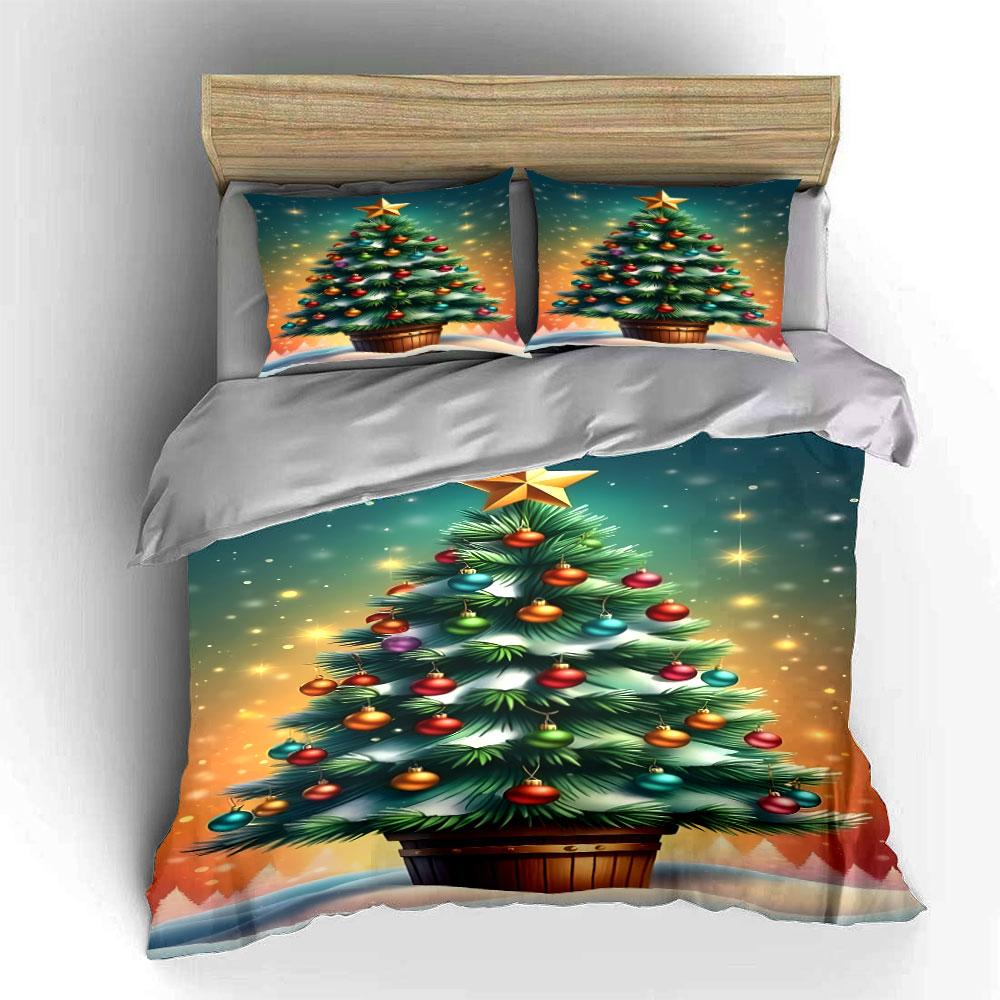 Sparkling festive elegance Bedding sets Duvet cover sets Duvet covers Pillowcases(1*Duvet Cover 2*Pillowcases without duvet insert)
