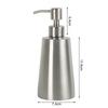 350/400ML Flüssigseifenspender Flasche Gel Flasche 304 Edelstahl Lotionpumpe Handseife Küche Badezimmer Spender
