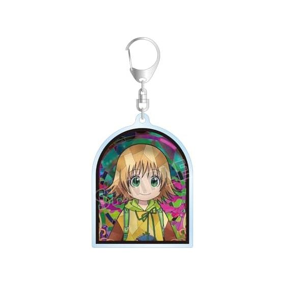 TV Anime "The Banned Mole" Yaeko Kirihara Aure Glass Acrylic Key Chain